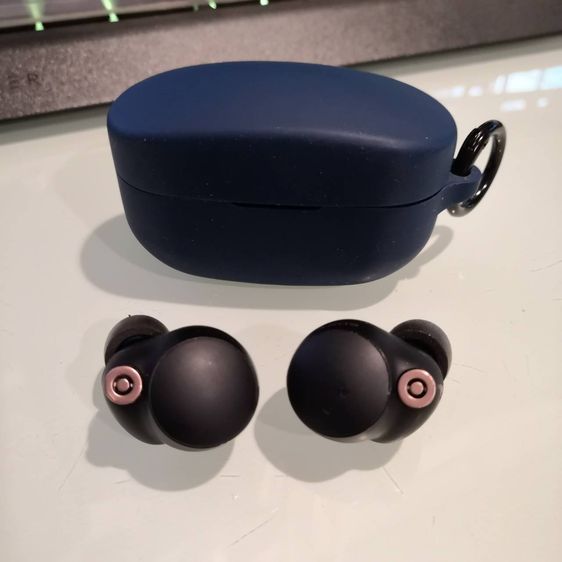 Sony WF-1000XM4 หูฟังแบบไร้สาย ตัดเสียงรบกวน มือสอง สภาพดี สวย แบตดี พร้อมเคส Silicone รูปที่ 5