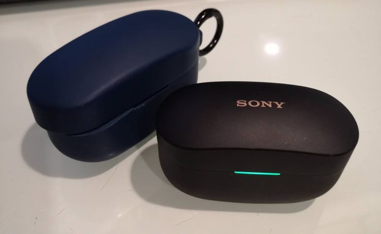 Sony WF-1000XM4 หูฟังแบบไร้สาย ตัดเสียงรบกวน มือสอง สภาพดี สวย แบตดี พร้อมเคส Silicone รูปที่ 3