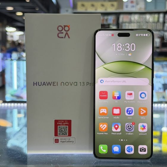 อื่นๆ 512 GB Huawei Nova13 Pro สีเขียว เครื่องศูนย์ สภาพสวยมากๆ จอ6.76นิ้ว แรม12รอม512 Kirin8000 กล้อง50ล้าน(3ตัว) ครบยกกล่อง🥰🥰
