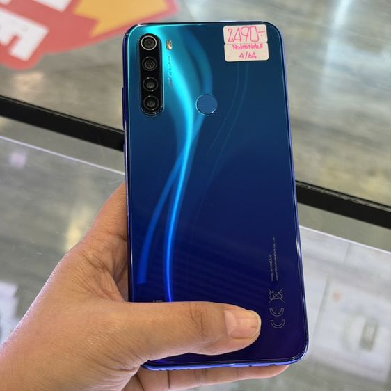 Xioami Redmi Note8 สีฟ้า เครื่องศูนย์ สภาพสวยๆ จอ6.3นิ้ว แรม4รอม64 Snap665AIE กล้อง48ล้าน(หลัง4ตัว)🔥🔥 รูปที่ 2