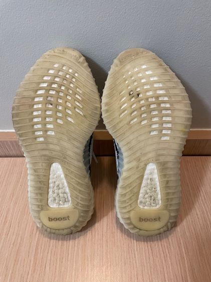 Used Authentic Adidas Yeezy Boost 350 V2 Zebra CP9654 Size US 5.5 รูปที่ 10