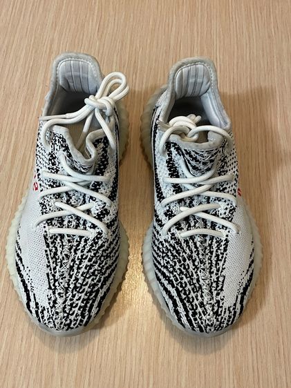 Used Authentic Adidas Yeezy Boost 350 V2 Zebra CP9654 Size US 5.5 รูปที่ 9