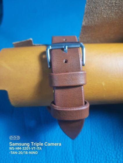 นาฬิกาวินเทจไขลาน NINO พร้อม สายนาฬิกาของใหม่ Handmade  หนังฟอกฝาดอืตาลี (อ่านรายละเอียดก่อนซื้อ) รูปที่ 3