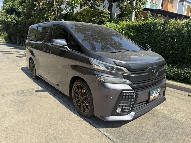 Toyota Vellfire 2017 2.5 Z G Edition Van เบนซิน เกียร์อัตโนมัติ เทา รูปที่ 2