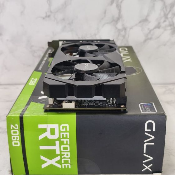 GALAX GeForce RTX 2060 (1-Click OC) 6GB DDR6 มือสอง มีกล่องครบ รูปที่ 4