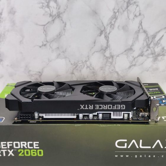 GALAX GeForce RTX 2060 (1-Click OC) 6GB DDR6 มือสอง มีกล่องครบ รูปที่ 5