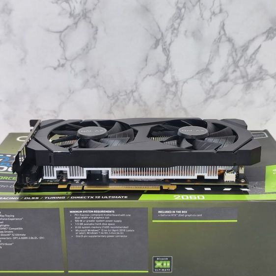 GALAX GeForce RTX 2060 (1-Click OC) 6GB DDR6 มือสอง มีกล่องครบ รูปที่ 6