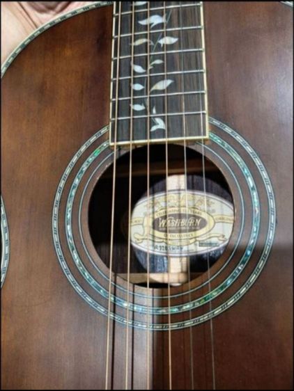 guitarโปร่ง Washburn รูปที่ 4
