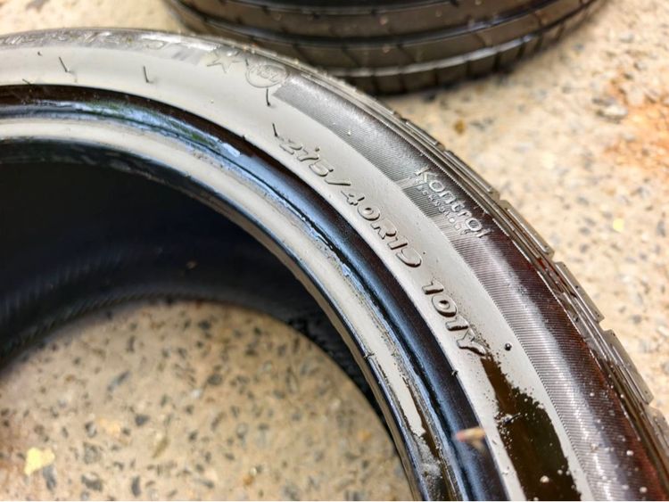 ยาง Hankook คู่หน้า 245 45 19ปี25 คู่หลัง 275 40 19 ปี 25 ชุดละ 6,000 บาทครับ รูปที่ 13