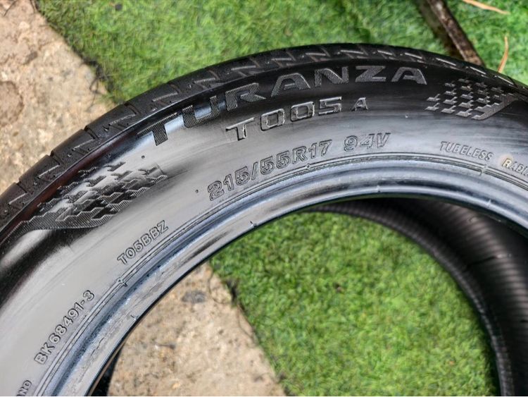 ยาง bridgestone t005a 215 55 17 ปี 25 ชุดละ 5,000 บาทครับ รูปที่ 12