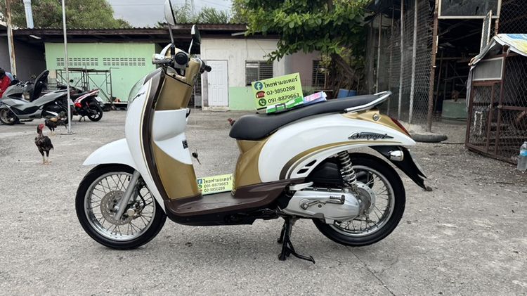 HONDA Scoopy i หัวฉีดออโต้สตาร์ทมือเครื่องดีสีสวยต้องมาดูของจริงมีสถานที่ให้ทดลองขับขี่ก่อนซื้อ รูปที่ 3