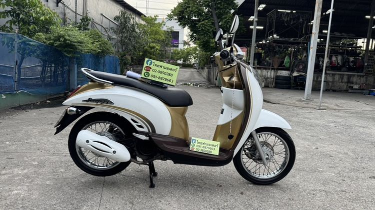 HONDA Scoopy i หัวฉีดออโต้สตาร์ทมือเครื่องดีสีสวยต้องมาดูของจริงมีสถานที่ให้ทดลองขับขี่ก่อนซื้อ รูปที่ 2