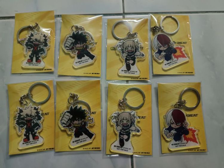 พวงกุญแจอะคริลิก Limited Edition ลาย My Hero Academia