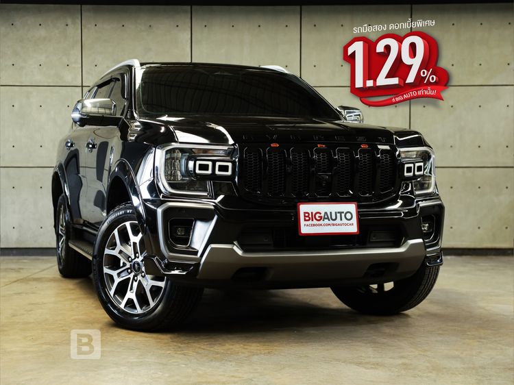 รถ Ford Everest 2.0 Titanium Plus สี ดำ
