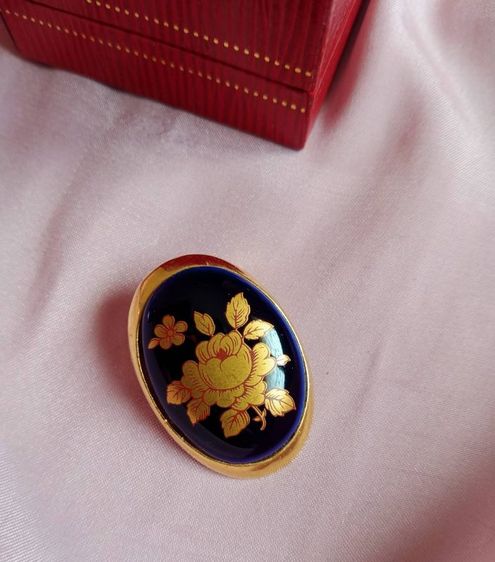 สร้อยคอและจี้ อัญมณี LIMOGES CASTEL FRANCE แท้