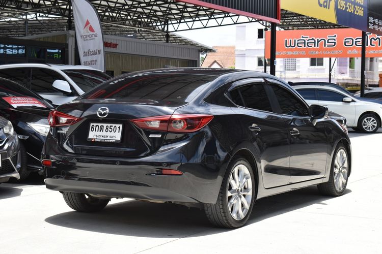 Mazda Mazda3 2017 2.0 E Sedan เบนซิน ไม่ติดแก๊ส เกียร์อัตโนมัติ ดำ รูปที่ 4