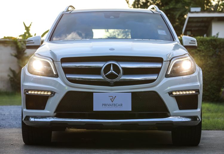 Mercedes-Benz GL-CLASS 2014 GL350 Sedan ดีเซล ไม่ติดแก๊ส เกียร์อัตโนมัติ ขาว รูปที่ 2