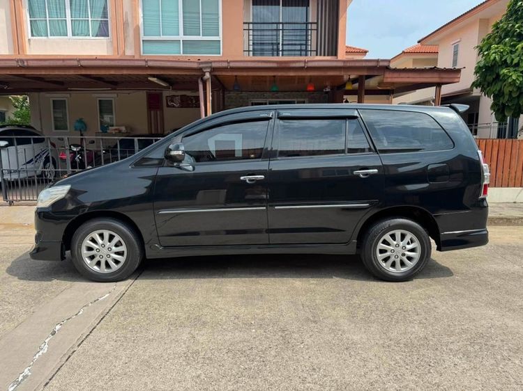 Toyota Innova 2013 2.0 V Utility-car เบนซิน ไม่ติดแก๊ส เกียร์อัตโนมัติ ดำ รูปที่ 2