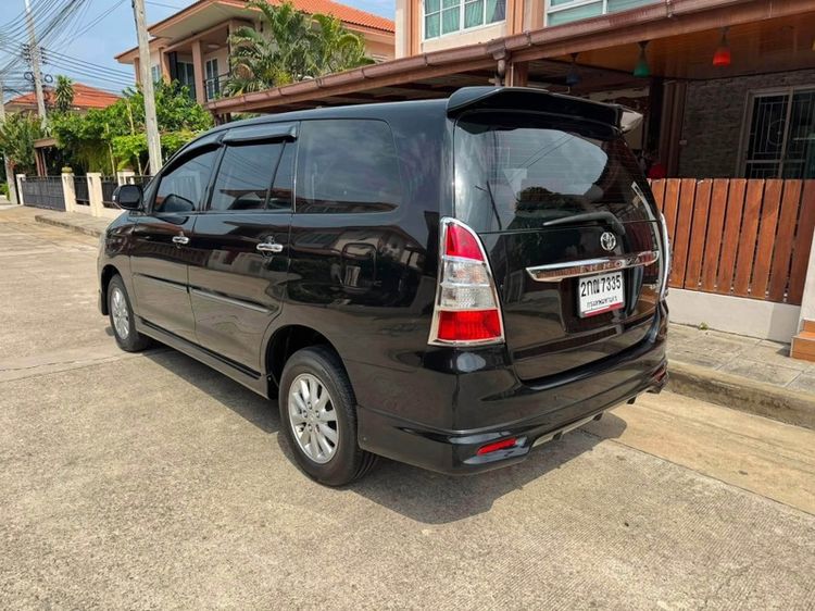 Toyota Innova 2013 2.0 V Utility-car เบนซิน ไม่ติดแก๊ส เกียร์อัตโนมัติ ดำ รูปที่ 3