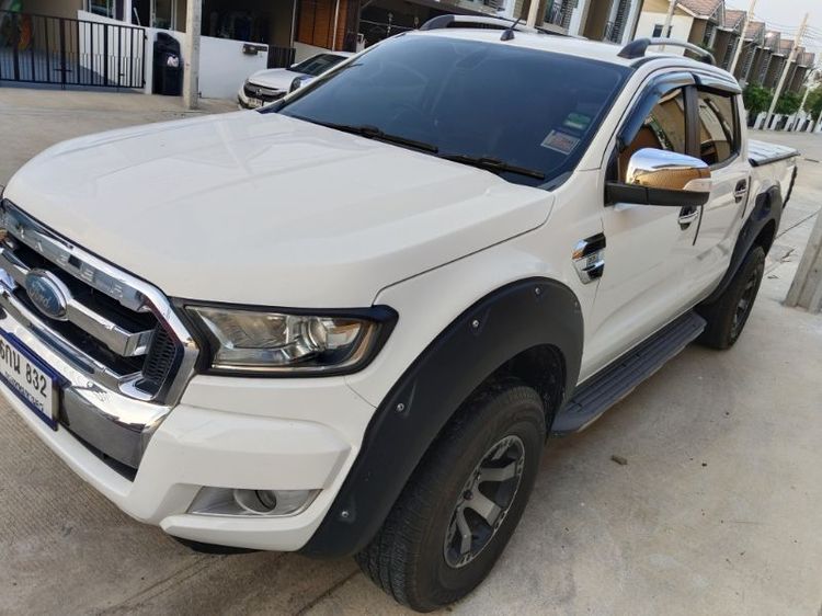 Ford Ranger 2017 2.2 Hi-Rider XLT Pickup ดีเซล ไม่ติดแก๊ส เกียร์อัตโนมัติ ขาว รูปที่ 3