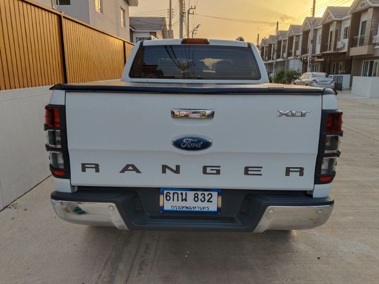 Ford Ranger 2017 2.2 Hi-Rider XLT Pickup ดีเซล ไม่ติดแก๊ส เกียร์อัตโนมัติ ขาว รูปที่ 4