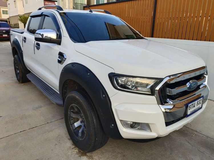 Ford Ranger 2017 2.2 Hi-Rider XLT Pickup ดีเซล ไม่ติดแก๊ส เกียร์อัตโนมัติ ขาว รูปที่ 2