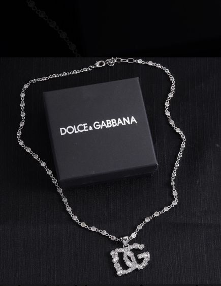 D&G (เซ็ท) สร้อยคอเพชร ต่างหู (vip💯) รูปที่ 10
