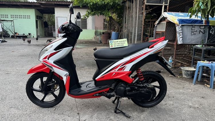 YAMAHA MIO125 คาร์บูออโต้สตาร์ทมือเครื่องดี สีสวย ต้องมาดูของจริง มีสถานที่ให้ทดลองขับขี่ก่อนซื้อ รูปที่ 3
