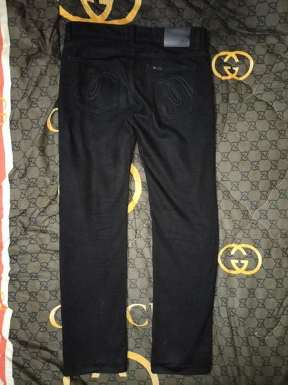 💥เปิดกางเกงยีนส์ แบรนด์ Mc JEANS (แม็คยีนส์)  Super Black (สีดำ) เอว 32 ยาว40ปลายขากว้าง 7.5สภาพใหม่💥 รูปที่ 6