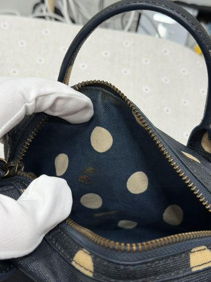 [Used with con.] Cathkidston boston bag แท้ 💯% รูปที่ 10