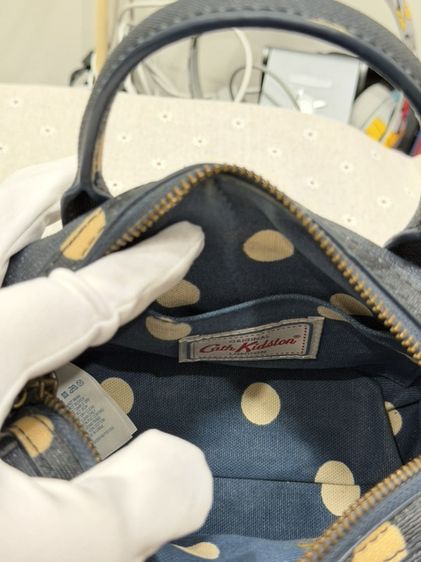 [Used with con.] Cathkidston boston bag แท้ 💯% รูปที่ 11