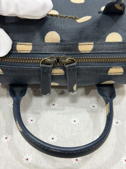 [Used with con.] Cathkidston boston bag แท้ 💯% รูปที่ 7