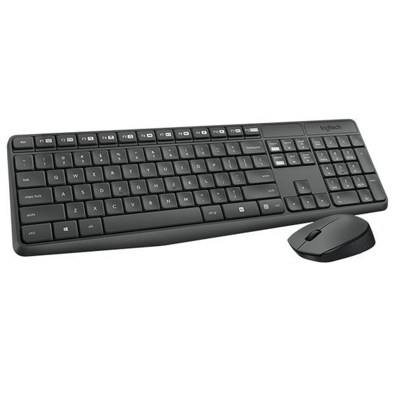 เมาส์และคีย์บอร์ดไร้สาย Logitech