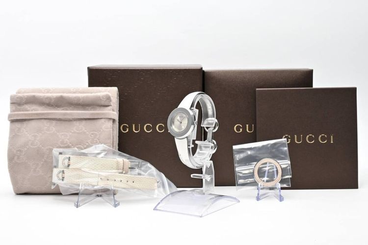 นาฬิกาข้อมือ Gucci Uplay หน้าปัดแสตนเลส รูปที่ 5