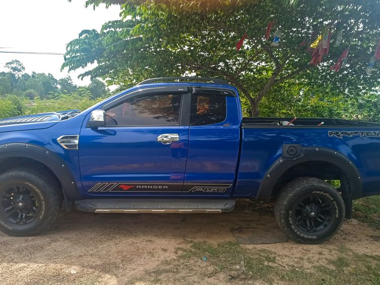 Ford Ranger 2016 2.2 XLT Pickup ดีเซล น้ำเงิน รูปที่ 4
