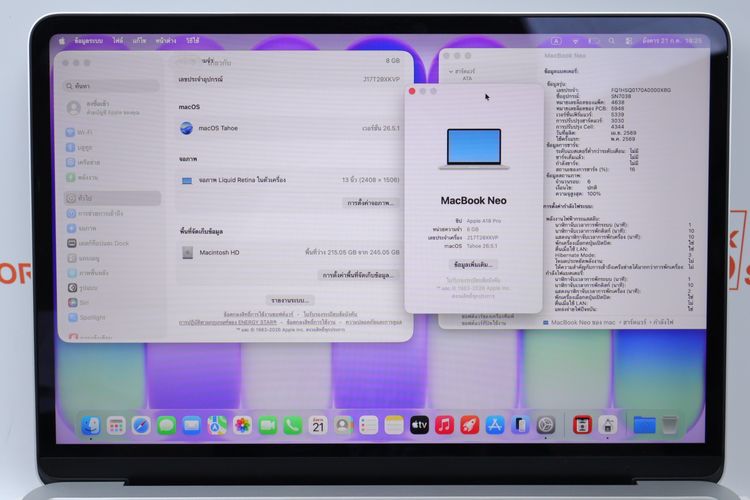 MacBook Neo 13" 8.256GB  รูปที่ 2