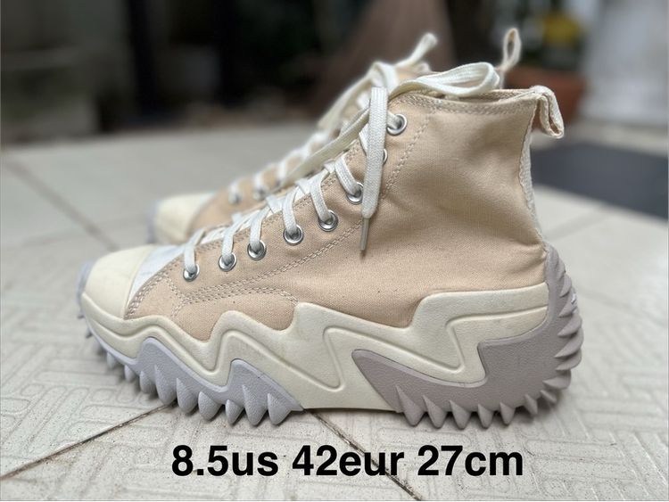 รองเท้าผ้าใบ ผ้า UK 8 | EU 42 | US 8.5 เนื้อ รองเท้า converse