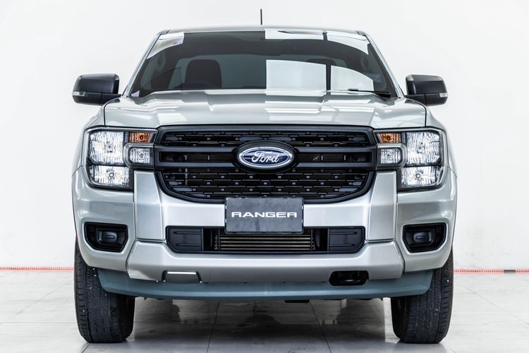 Ford Ranger 2025 2.0 Hi-Rider XL+ Pickup ดีเซล ไม่ติดแก๊ส เกียร์ธรรมดา เทา รูปที่ 4