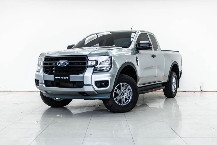 Ford Ranger 2025 2.0 Hi-Rider XL+ Pickup ดีเซล ไม่ติดแก๊ส เกียร์ธรรมดา เทา