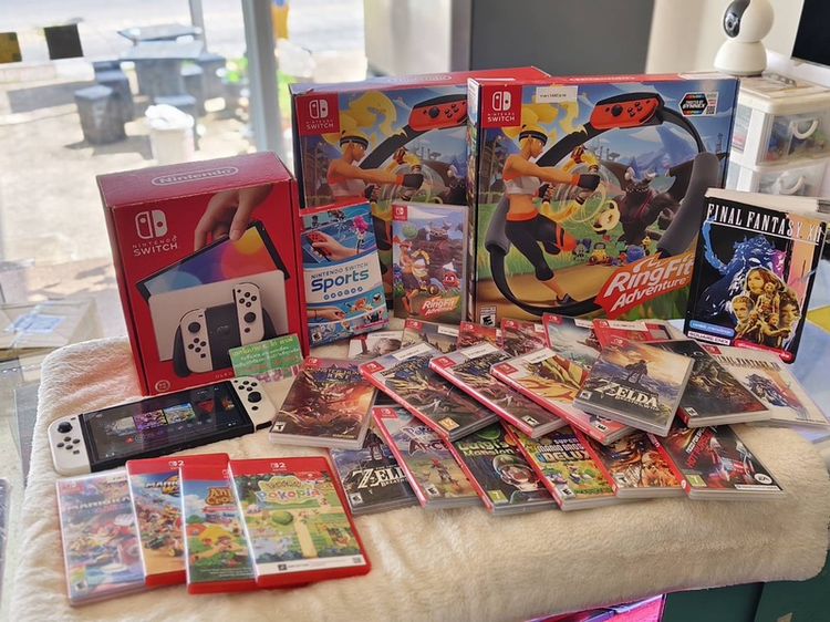 แผ่นเกม Nintendo Switch