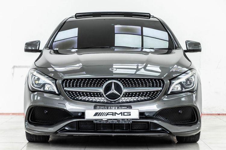 Mercedes-Benz CLA-Class 2018 CLA250 AMG Sedan เบนซิน ไม่ติดแก๊ส เกียร์อัตโนมัติ เทา รูปที่ 4