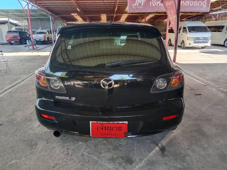 Mazda Mazda3 2006 1.6 Spirit Sports Sedan เบนซิน ไม่ติดแก๊ส เกียร์อัตโนมัติ ดำ รูปที่ 3
