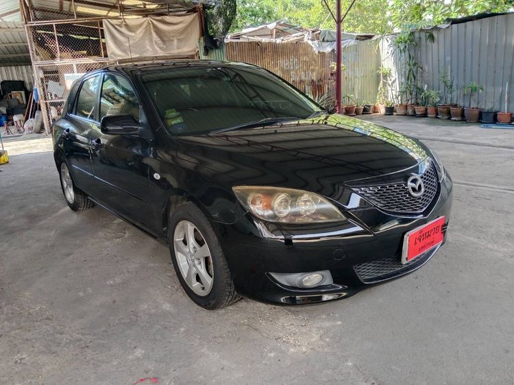 Mazda Mazda3 2006 1.6 Spirit Sports Sedan เบนซิน ไม่ติดแก๊ส เกียร์อัตโนมัติ ดำ รูปที่ 2
