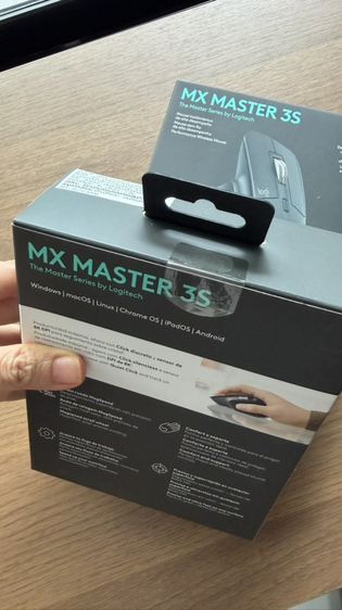 🖱️ [ขาย] Logitech MX Master 3S (Performance Wireless Mouse) – ของใหม่ มือ 1 กล่องซีลเมาส์ไร้สายยอดฮิตระดับท็อปสำหรับสายทำงาน กราฟิก และโปรแกรมเมอร์ Logitec รูปที่ 3