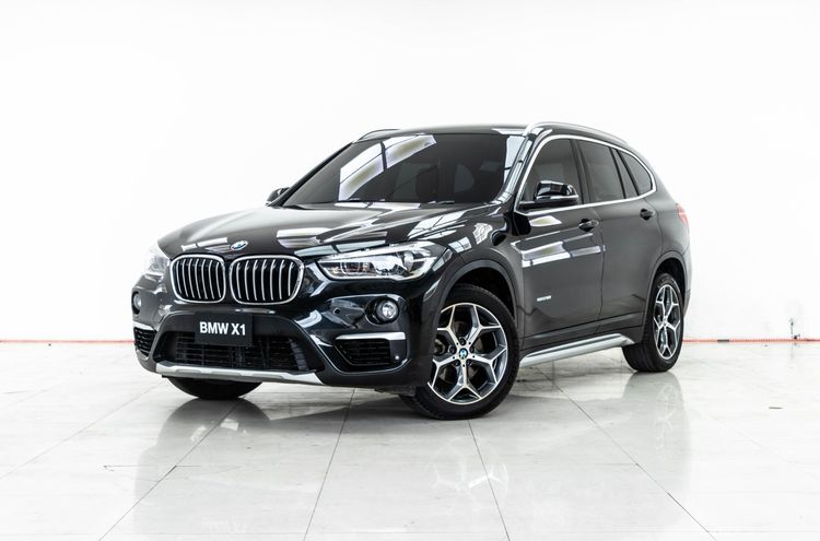 BMW X1 2017 1.5 sDrive18i xLine Utility-car เบนซิน ไม่ติดแก๊ส เกียร์อัตโนมัติ ดำ
