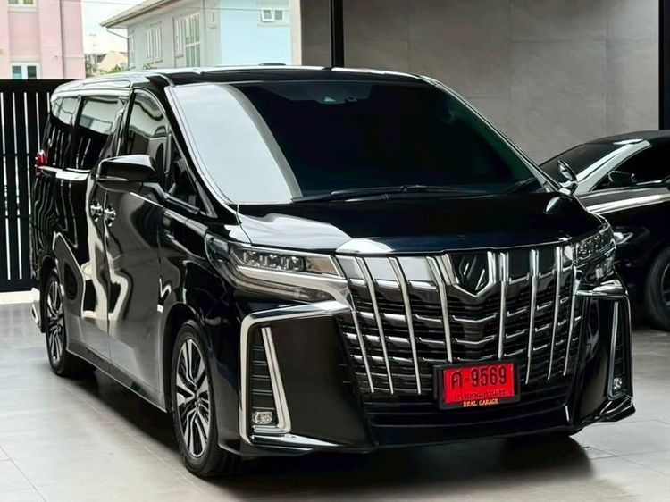 Toyota Alphard 2023 2.5 S C-Package Van เบนซิน เกียร์อัตโนมัติ ดำ รูปที่ 2
