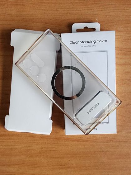 ขายครับผม เคสแท้ Samsung Galaxy S22 Ultra Clear Standing Cover รุ่น EF-JS908 แท้จาก Samsung 490บาท รูปที่ 3