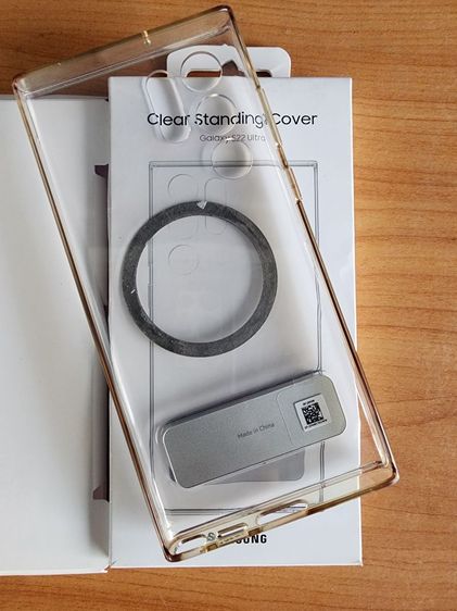 ขายครับผม เคสแท้ Samsung Galaxy S22 Ultra Clear Standing Cover รุ่น EF-JS908 แท้จาก Samsung 490บาท รูปที่ 2