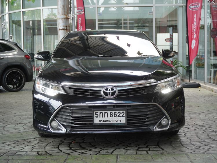 Toyota Camry 2015 2.0 G Sedan เบนซิน ไม่ติดแก๊ส เกียร์อัตโนมัติ ดำ รูปที่ 2