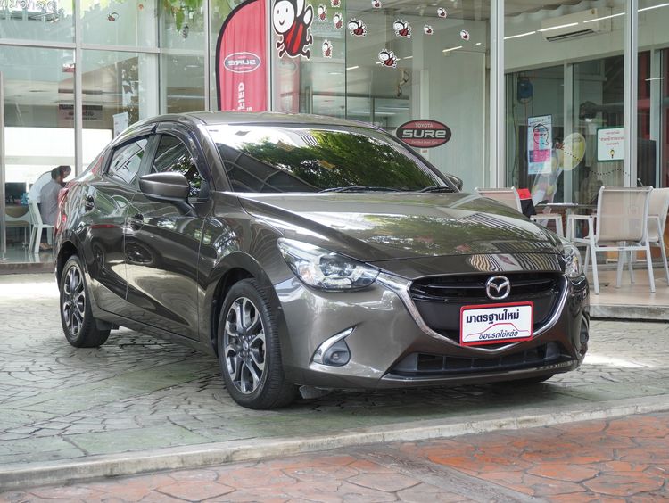 Mazda Mazda 2 2018 1.5 XD High Connect Sedan ดีเซล ไม่ติดแก๊ส เกียร์อัตโนมัติ น้ำตาล รูปที่ 3